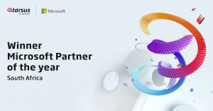 Tarsus On Demand - 2021 Microsoft South Africa Partner of the Year award